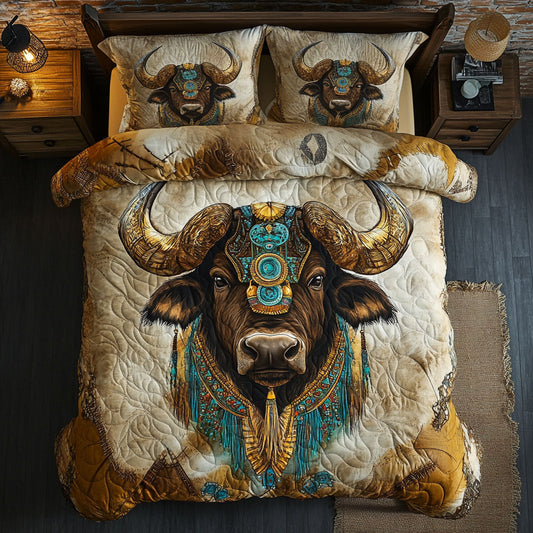 Regal Buffalo Guardian Of Ancient Winds WU0703022CL Duvet Cover Set