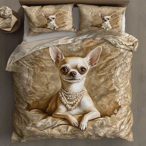 Royal Chihuahua WU0502065CL Duvet Cover Set