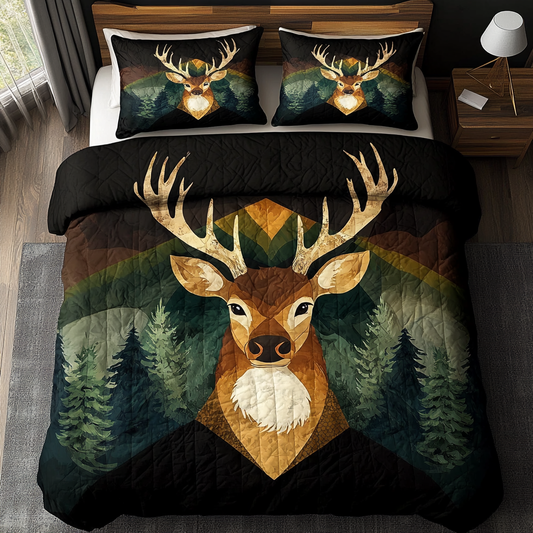 Rustic Reindeer WU1801026CL Duvet Cover Set