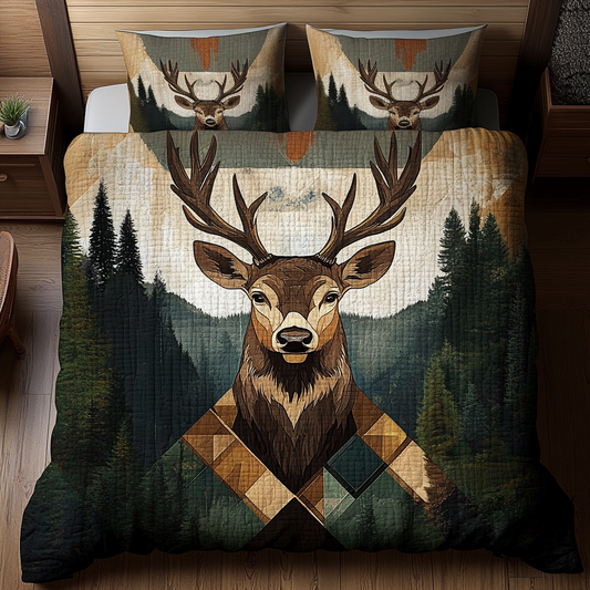 Rustic Reindeer WU1801028CL Duvet Cover Set