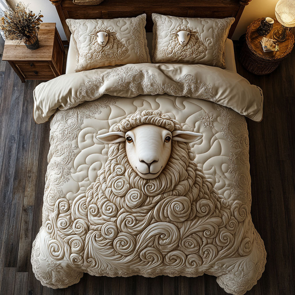 Sheep Bee Bee Bee WU2402014CL Duvet Cover Set