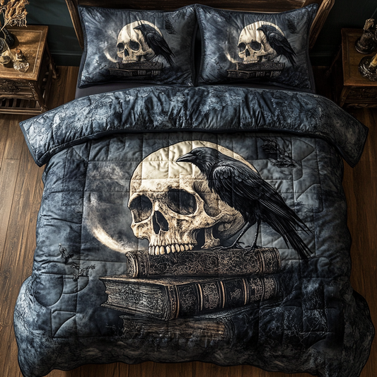 Skull And Raven WU1801030CL Duvet Cover Set