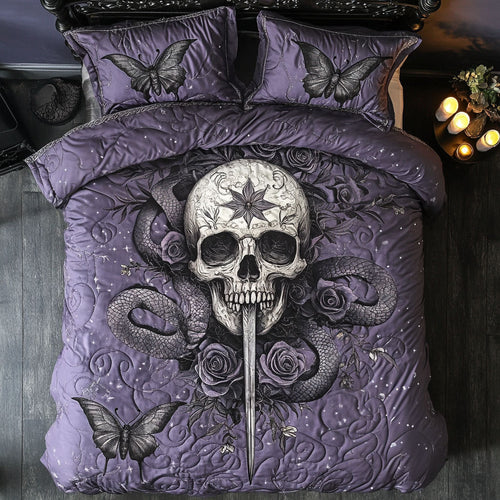 Skull And Sworn WU2402051CL Duvet Cover Set