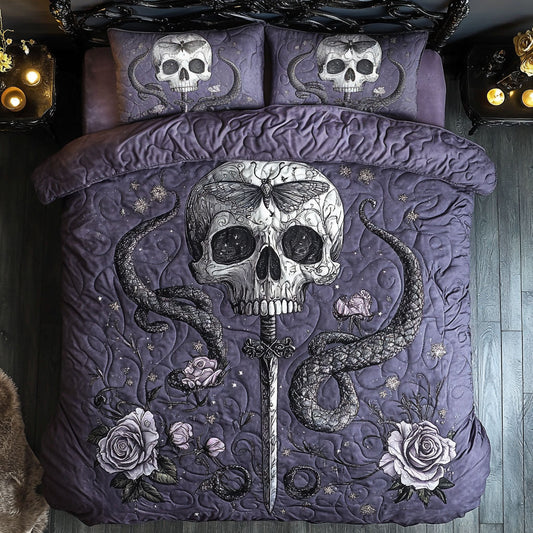 Skull And Sworn WU2402052CL Duvet Cover Set