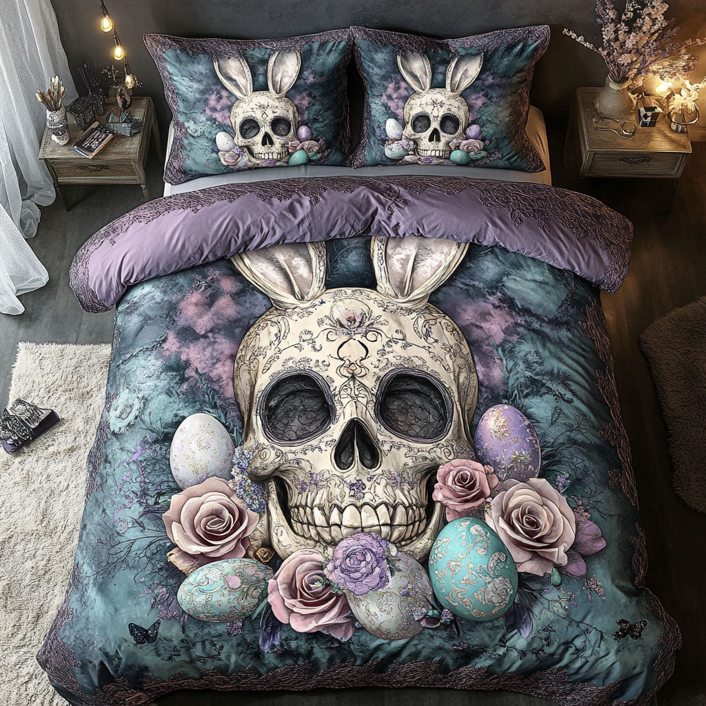 Skull Easter Eggs WU0403073CL Duvet Cover Set