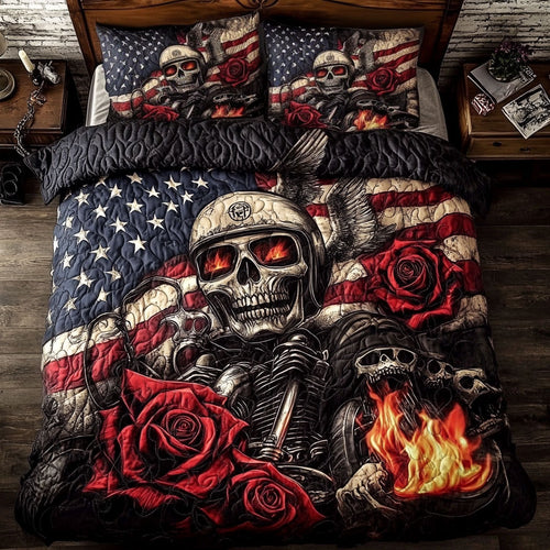 Skull Ghost Rider WU1003001CL Duvet Cover Set