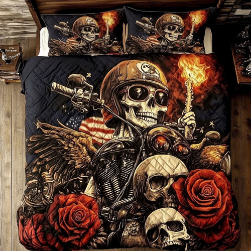 Skull Ghost Rider WU1003002CL Duvet Cover Set