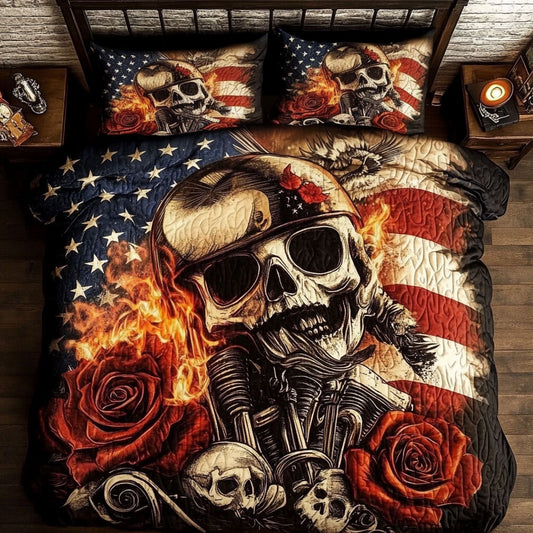 Skull Love The Race WU1003004CL Duvet Cover Set