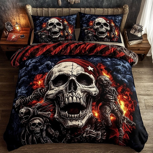 Skull Love The Race WU1003006CL Duvet Cover Set