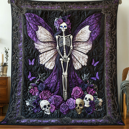 Skull Reign Of The Violet Veil WU1203003CL Quilt