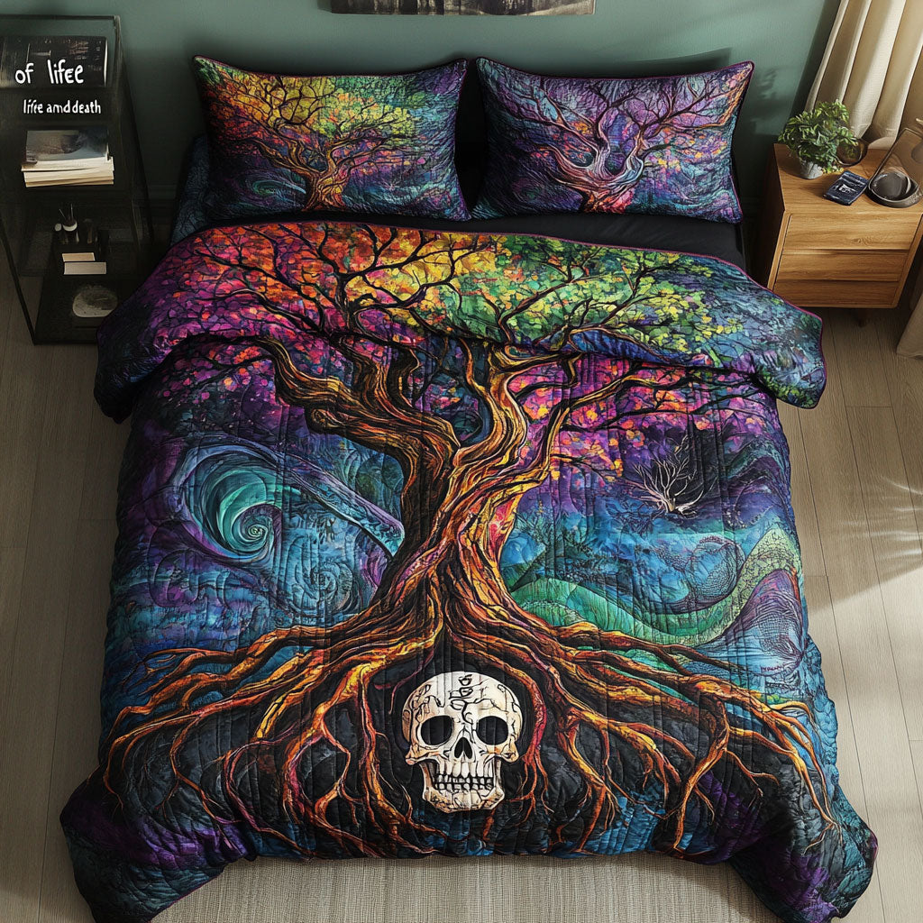 Skull Tree Of Life WU1002032CL Duvet Cover Set