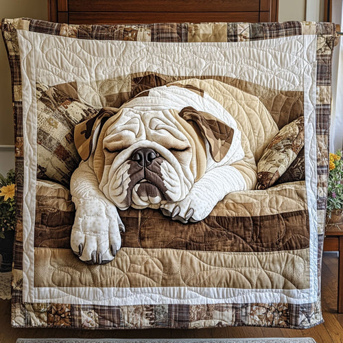 Sleeping Bulldog WU2001007CL Quilt