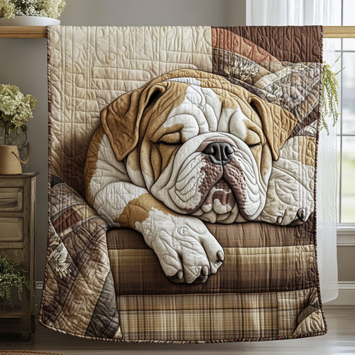 Sleeping Bulldog WU2001009CL Quilt