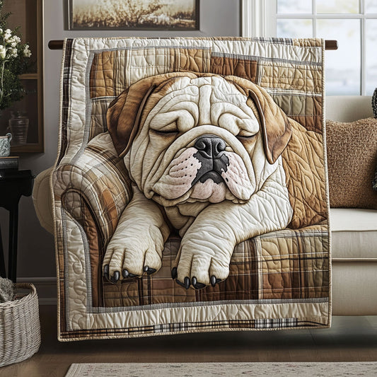 Sleeping Bulldog WU2001011CL Quilt