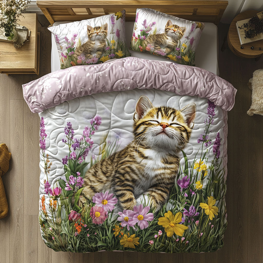 Sleeping Cat One Fine Spring Day WU1702004CL Duvet Cover Set