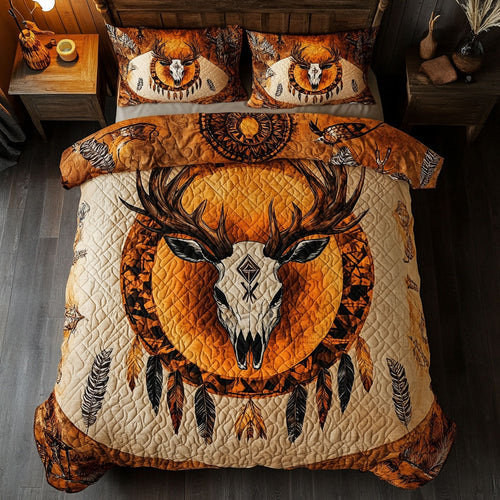 Spirit Of The Painted Buffalo WU1103014CL Duvet Cover Set