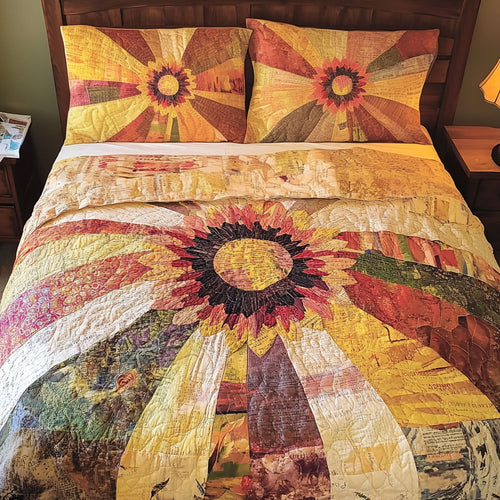 Sunflower Patchwork WU1802026CL Duvet Cover Set