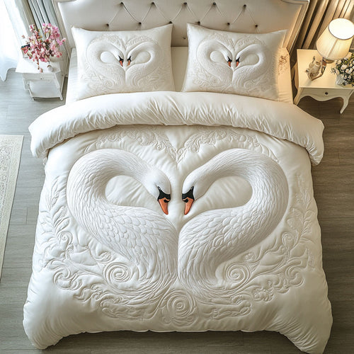 Swan Be Mine WU2402025CL Duvet Cover Set