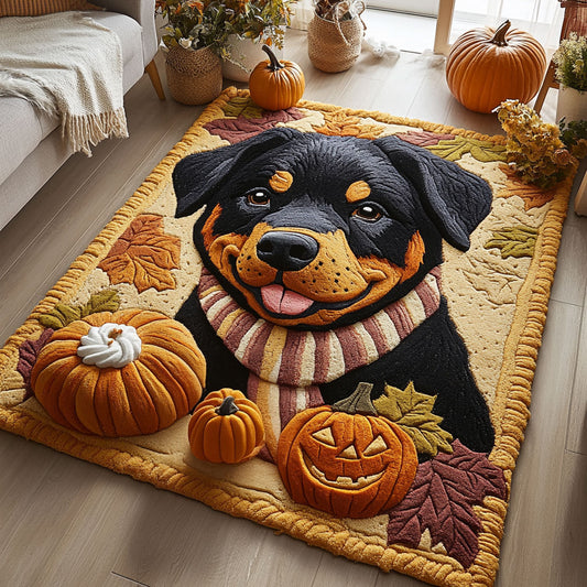 The Cozy Rottie WJ1308059CL Area Rug
