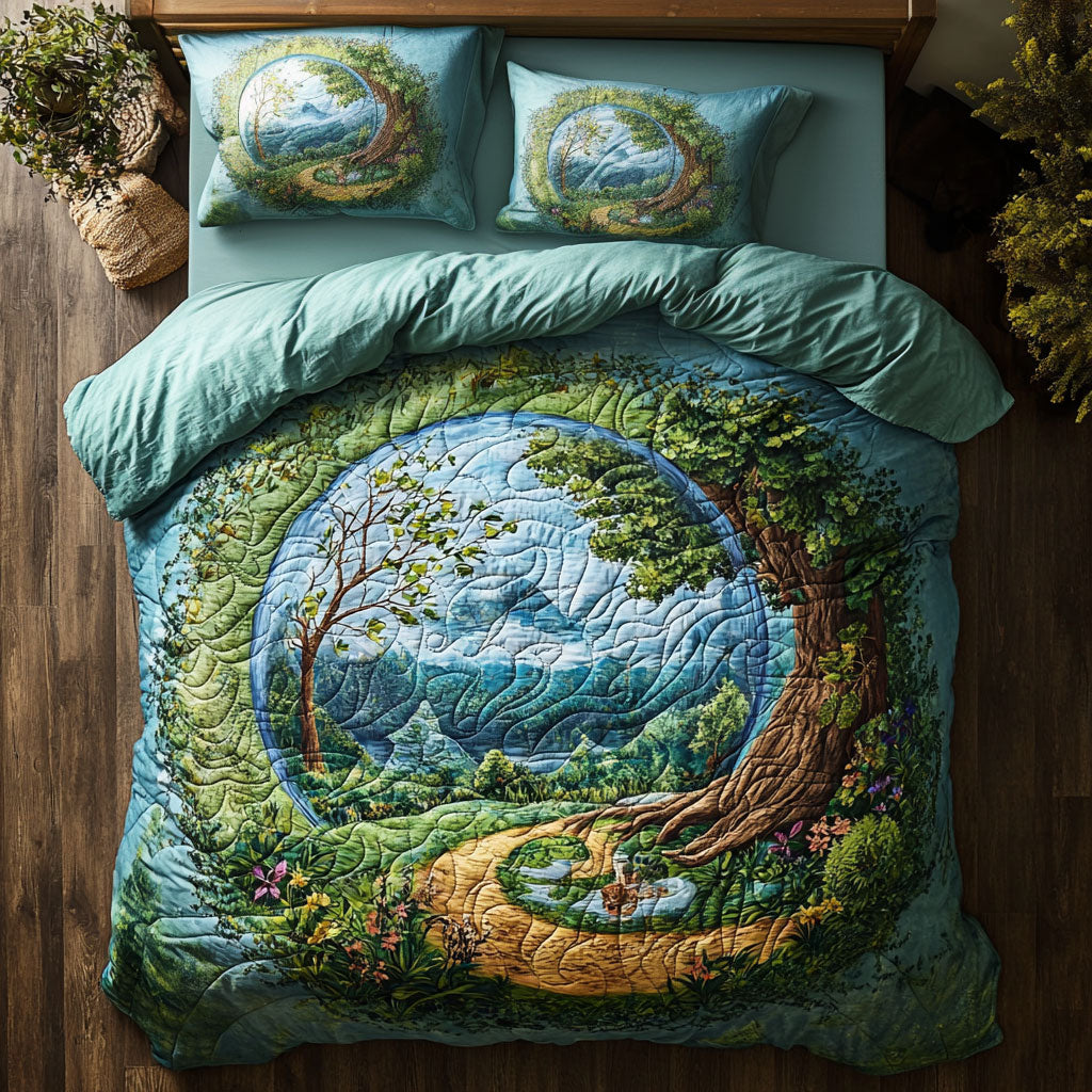 The Earth WU1103086CL Duvet Cover Set