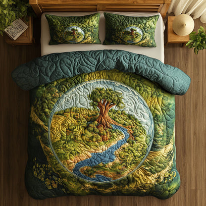 The Earth WU1103090CL Duvet Cover Set