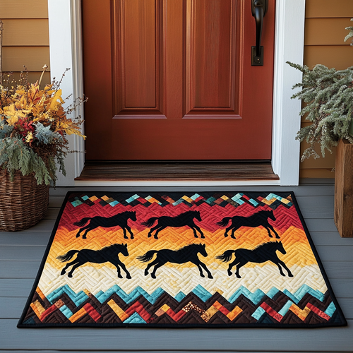 The Geometric Gallop WJ0908017CL Doormat