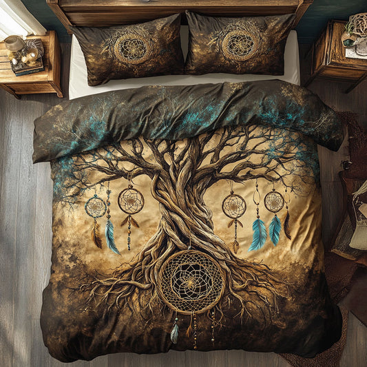 Tree Of Life Dreamcatcher WU1702024CL Duvet Cover Set