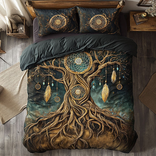 Tree Of Life Dreamcatcher WU1702026CL Duvet Cover Set