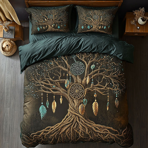 Tree Of Life Dreamcatcher WU1702028CL Duvet Cover Set