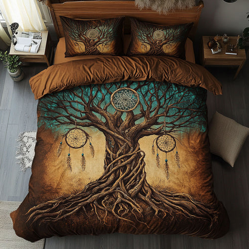 Tree Of Life Dreamcatcher WU1702029CL Duvet Cover Set