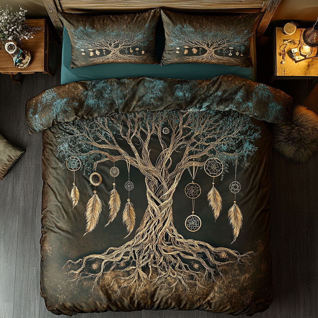 Tree Of Life Dreamcatcher WU1702031CL Duvet Cover Set