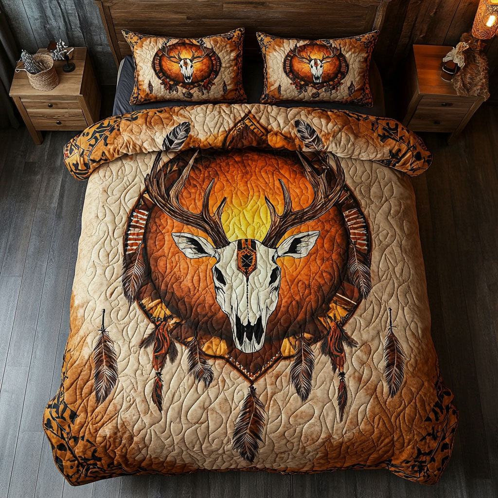 Tribal Buffalo Guardian Of the Sacred Plains WU1103012CL Duvet Cover Set