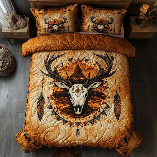 Tribal Buffalo Guardian Of The Sacred Plains WU1103023CL Duvet Cover Set