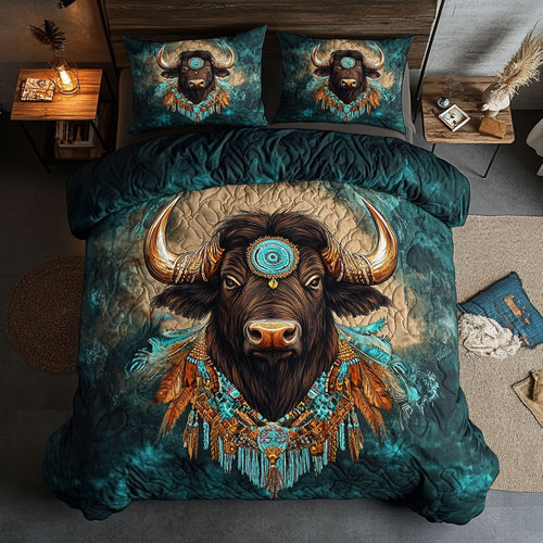 Turquoise Regal Buffalo WU0703028CL Duvet Cover Set