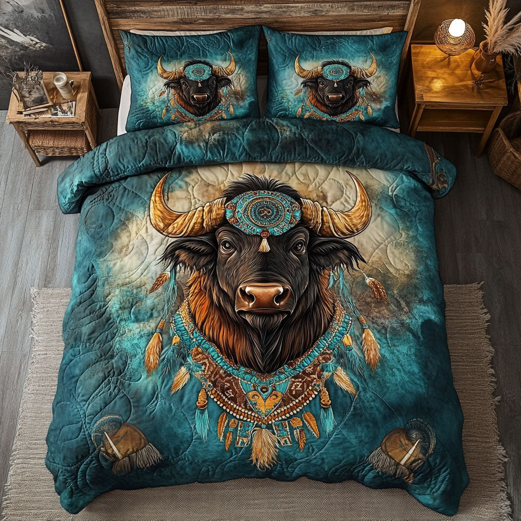 Turquoise Regal Buffalo WU0703029CL Duvet Cover Set