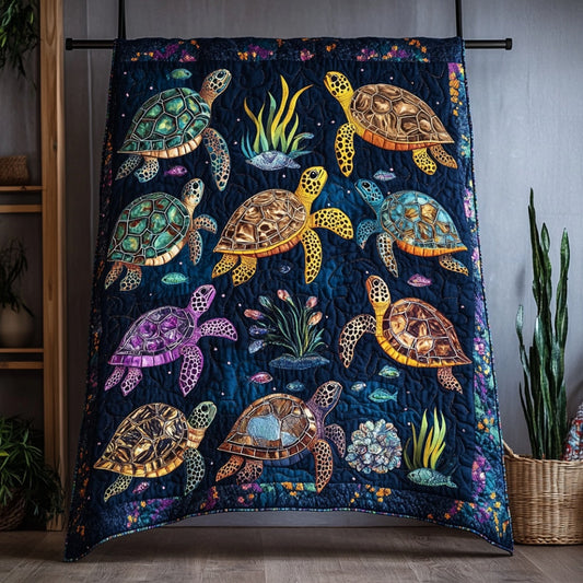 Turtle Ocean Is Calling WU0401048CL Quilt