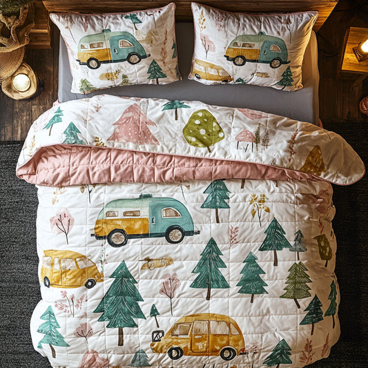 Vintage Camper Dreams WU1903102CL Duvet Cover Set