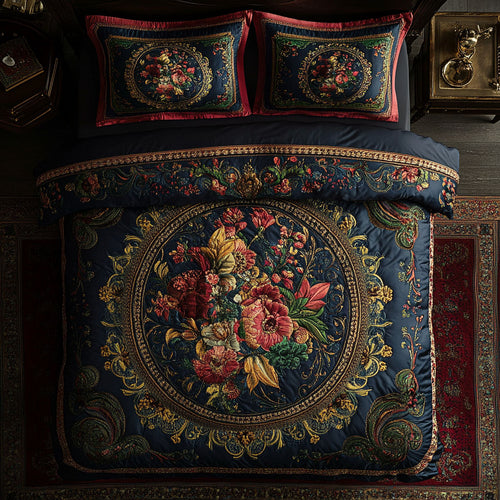 Vintage Floral Patchwork WU1703027CL Duvet Cover Set