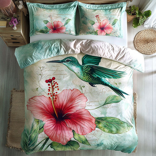 Vintage Hummingbird WU0302055CL Duvet Cover Set