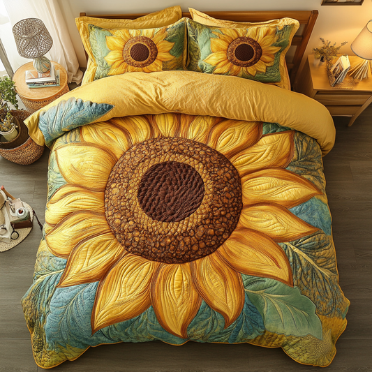 Vintage Sunflower WU0602014CL Duvet Cover Set