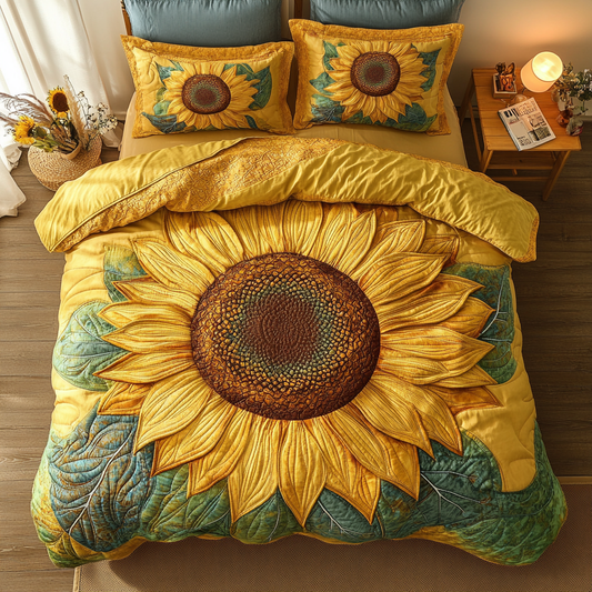 Vintage Sunflower WU0602018CL Duvet Cover Set