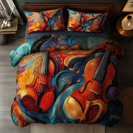 Violin Love Music WU0602040CL Duvet Cover Set