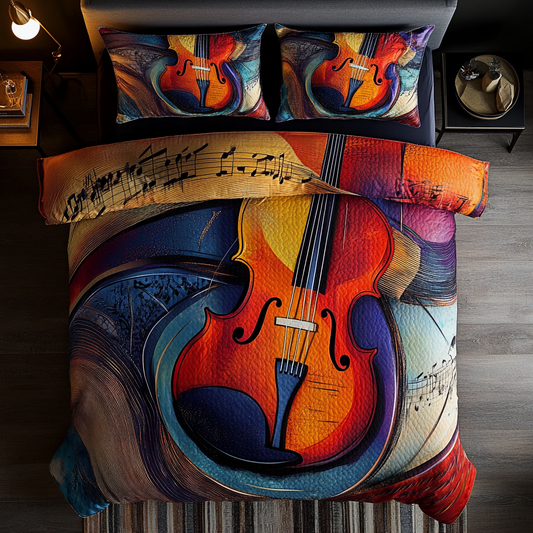 Violin Love Music WU0602041CL Duvet Cover Set