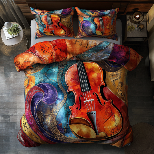 Violin Love Music WU0602042CL Duvet Cover Set