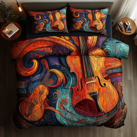 Violin Love Music WU0602043CL Duvet Cover Set