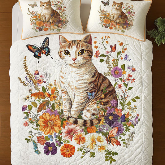 Where Cats Chase The Spring Breeze WU0503003CL Duvet Cover Set