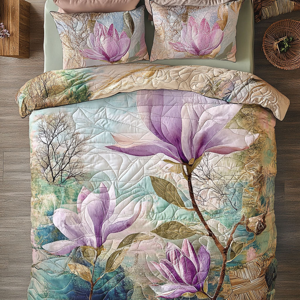 Whispers Of The Magnolia Bloom WU1703051CL Duvet Cover Set