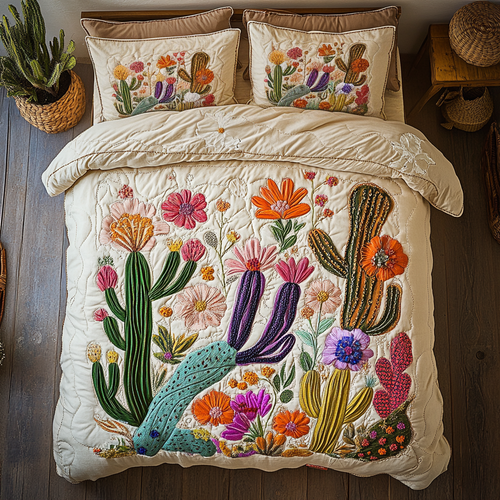 Wild Cactus WU2101013CL Duvet Cover Set