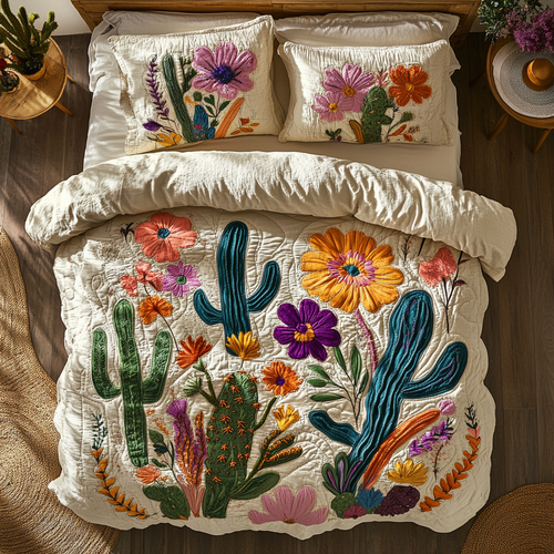 Wild Cactus WU2101015CL Duvet Cover Set