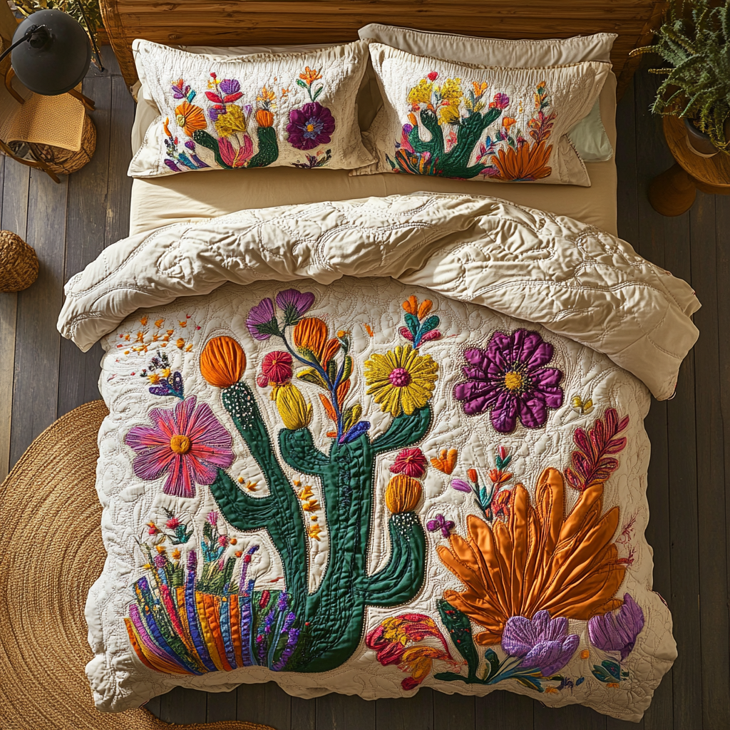 Wild Cactus WU2101016CL Duvet Cover Set